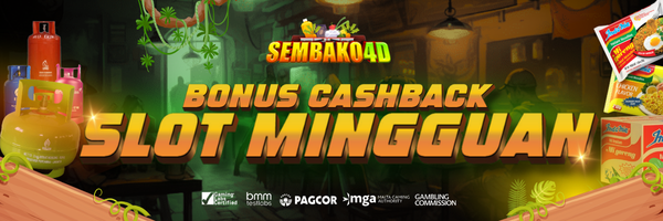 Bonud Cashback slot mingguan sembako4d